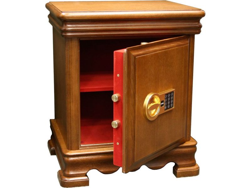 Сейф Valberg Карат-46 EL Д в дереве взломостойкий