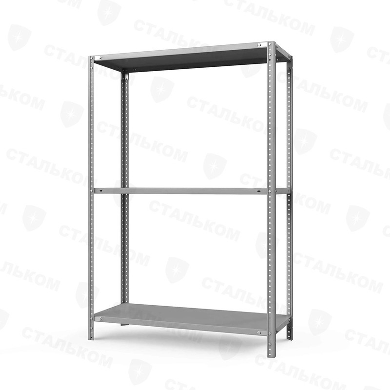 Стеллаж MS Standart 1600х700х300, 3 полки